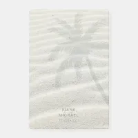 Tropical Isle Palm Tree and Sand ID581 Post-it Notes
