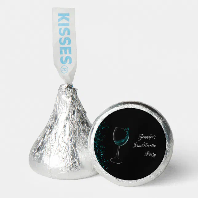 Girls weekend mocktail bachelorette party blue hershey&#174;'s kisses&#174;