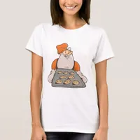 Santa Baking Cookies T-Shirt