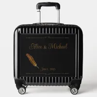 Nostalgic Vintage Romantic Wedding Fantasy  Luggage