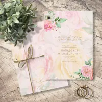 Rose Garden Save the Date Multi-Color ID764