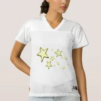 Golden Starburst Women's Football Jersey