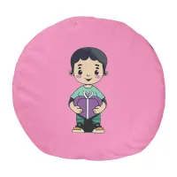 Cute Boy Tote Pouf