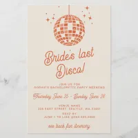 Budget Last Disco Itinerary Bachelorette Party