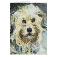 Dog Detail from Claude Monet Painting