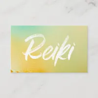 *~*Energy Healer Reiki Master Reiki Practitioner Business Card