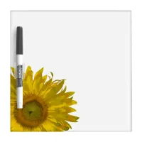 Yellow Sunflower  Dry-Erase Board