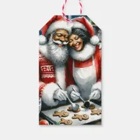 Mr and Mrs Clause Cute Christmas to and from Gift Tags