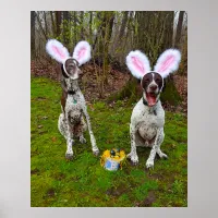 Easter Egg Hunt and Party Dogs Value Poster