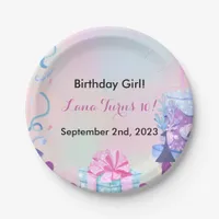 Birthday Party Decor for Girls Paper Plates