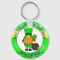 May the Luck of the Irish be with You Keychain