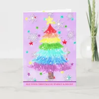 May Your Christmas be Sparkly and Bright Card
