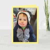 Happy Birthday Photo Card