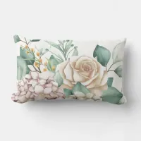 Brianname Garden Floral Lumbar Pillow