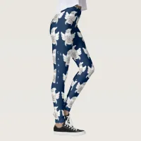 Gnome Cancer Astrology Sign Angel Leggings