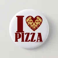 I love Pizza Button