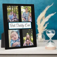 Personalized Best Daddy Ever Photo  Plaque