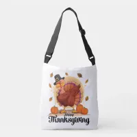 Happy Thanksgiving Crossbody Bag