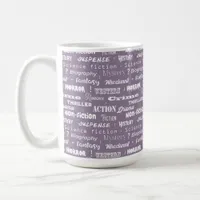 Novelist's Book Genre Coffee Mug