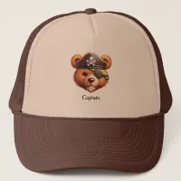 Captain Bear Trucker Hat