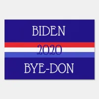 Bye-Don Anti Trump Sign