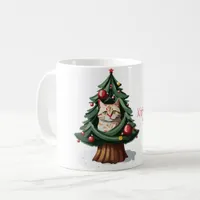 Happy Kitty Christmas Coffee Mug