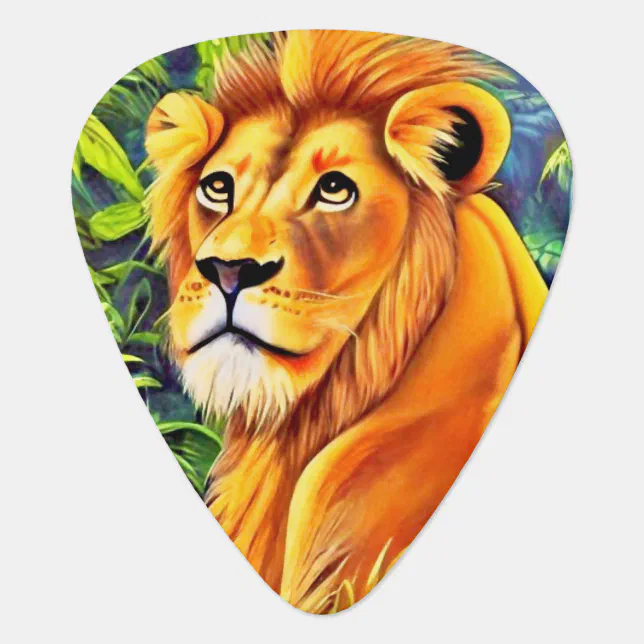 Rest Lion Guitar Pick