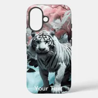 Otterbox Colorful White Tiger Nature & Wildlife iPhone 16 Case