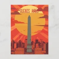 Travel to Buenos Aires Postcard