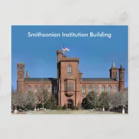 Smithsonian Institution Building in Washington, DC Postcard