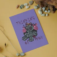 Funny Halloween Voodoo Doll  Card