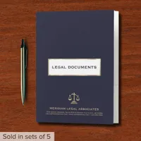 Luxury Law Office Pocket Folder