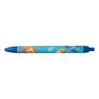 Fun Cute Fish Sea Ocean Wildlife Monogrammed Pen