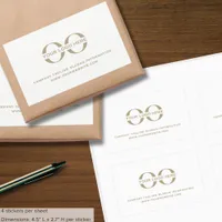 Promotional Business Labels with Custom Logo