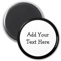 Add Your Own Custom Text To This Magnet