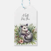 Wildlife Animal Possum Gift Tags