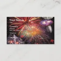 Fireworks Finale Business Card