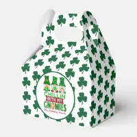 Funny Chillin with My Gnomies St Patricks Day Favor Boxes