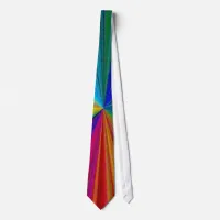 Circular Gradient Rainbow Tie