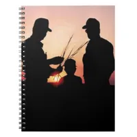 Farmers and Sunset Notebook