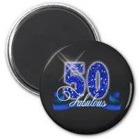 Fabulous Fifty Sparkle ID191 Magnet