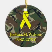 memorial Christmas Ornaments