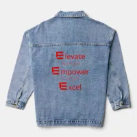 Motivational Denim Jacket