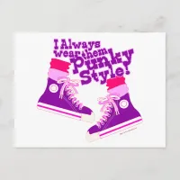 Punky Style Postcard