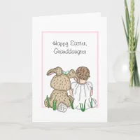 Happy Easter Granddaughter   Card