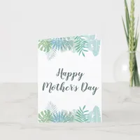 First Everything: Mother's Day Leafy Green Card