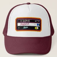 I Love Physical Media Cool Collecting Hobby Time Trucker Hat