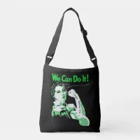 Lyme Disease awareness "We Can Do It" Body Tote