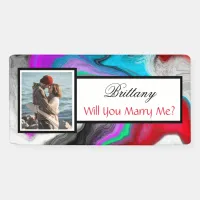 Will you Marry Me Custom Name Proposal   Banner