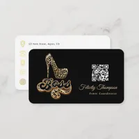 Fashion QR Code Business Card